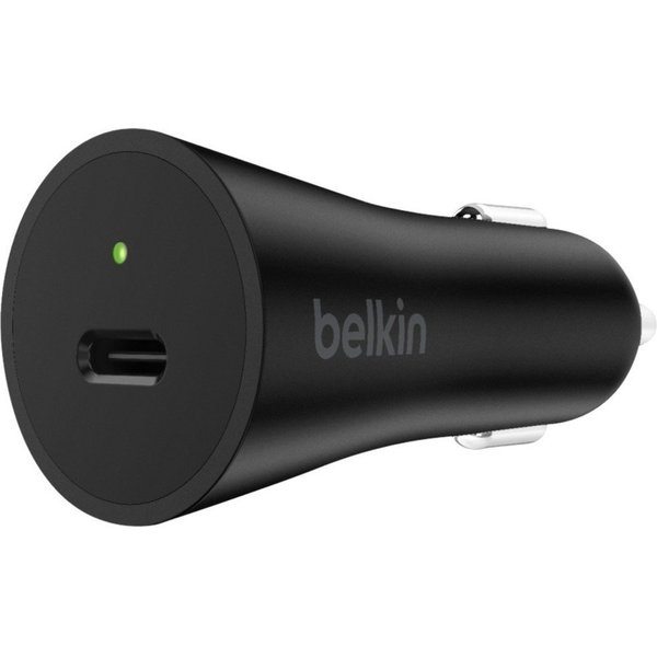 Belkin Boost Charge 27W Usb-C Car Charger, Usb-C Car Charger, 9V/12V F7U071BTBLK